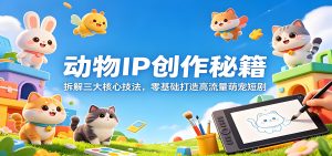 动物 IP 创作秘籍 零基础打造高流量萌宠短剧教程（哈）- 哈蒙副业社