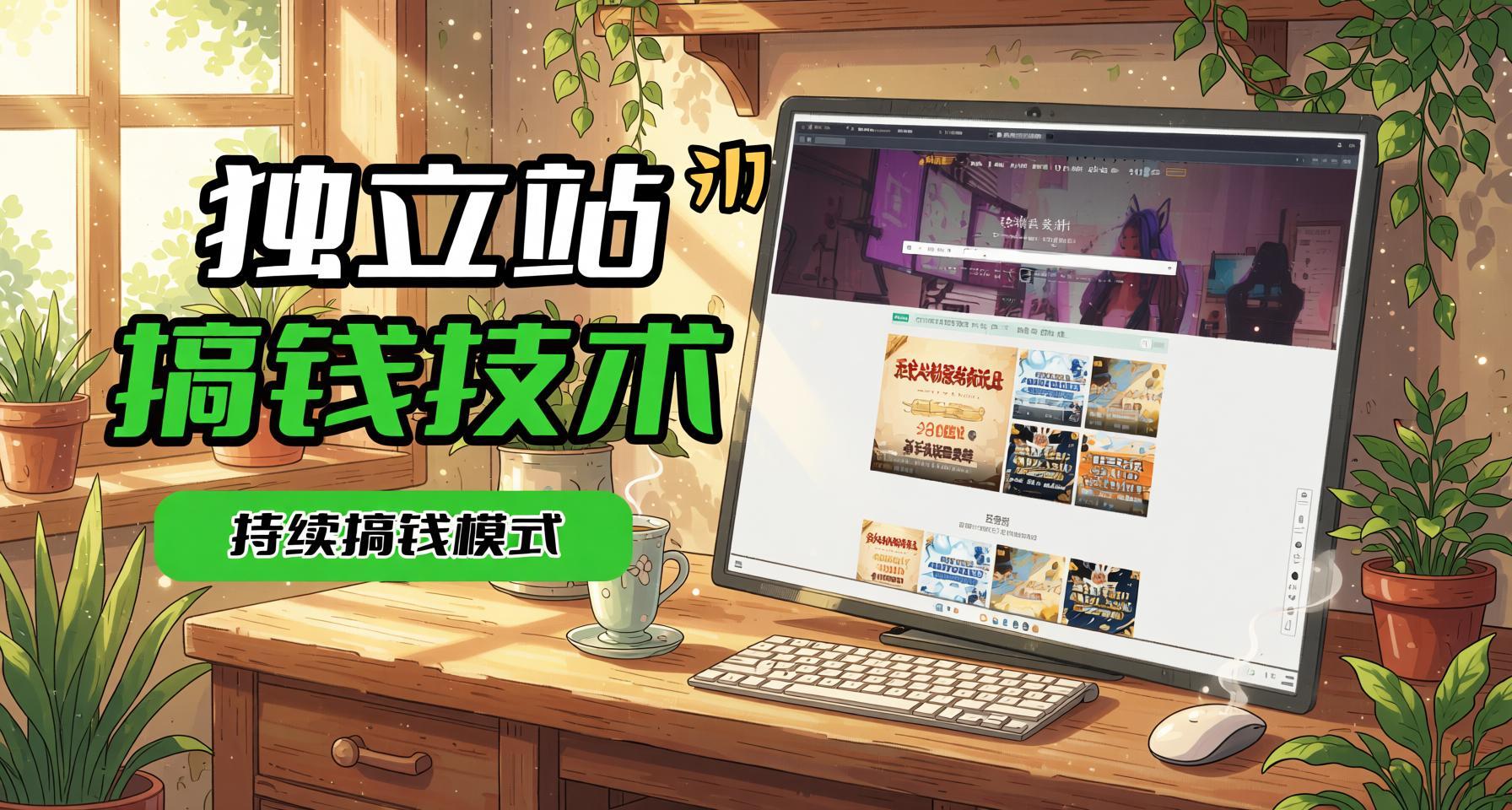 独立站搭建与引流一站式实战教学：零基础从定位到变现全链路解析（哈）- 哈蒙副业社