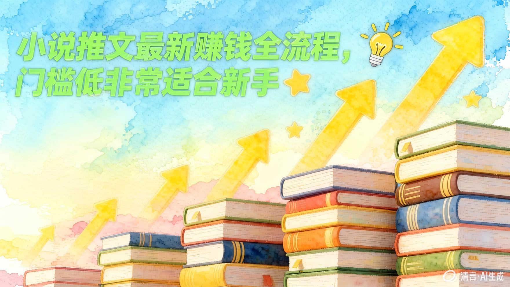 小说推文副业实操全流程：零基础小白轻松上手（哈）- 哈蒙副业社