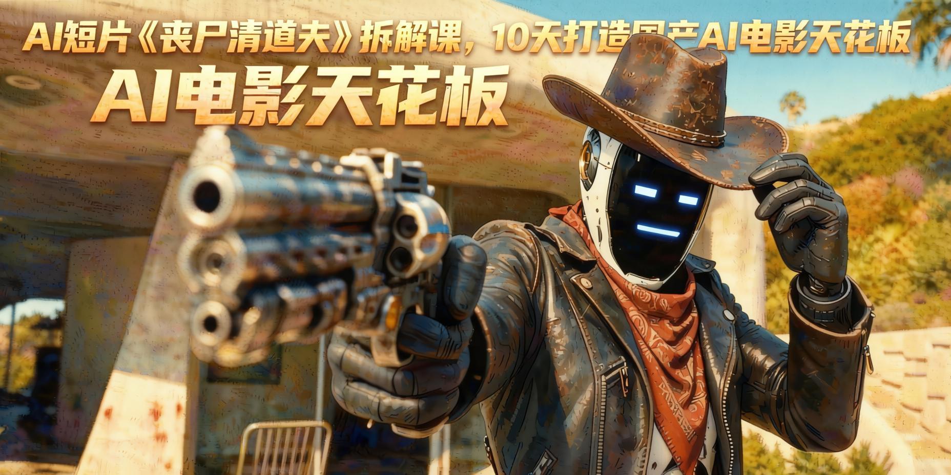 国产AI短片《丧尸清道夫》全流程拆解,揭秘爆款制作背后的创作逻辑(哈)- 哈蒙副业社