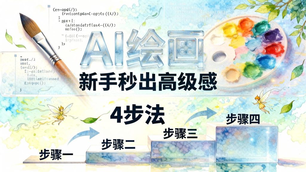 即梦AI绘画4步实战法：万能提示词公式+BRTR框架，零基础也能出高级感（哈）- 哈蒙副业社