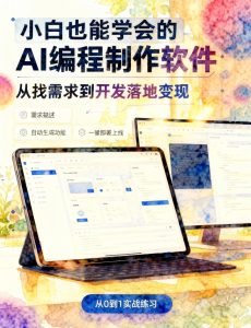 AI编程做软件变现全路径:零基础从需求挖掘到上架落地(哈)- 哈蒙副业社