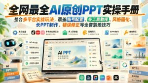 AI原创PPT实操手册：多平台工具实战+风格固化+长PPT制作全流程（哈）- 哈蒙副业社