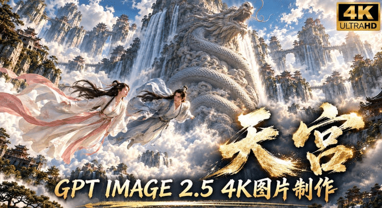 图片[1]- GPT Image 2.5实测！4K到底多清楚？皮肤、手指、修图与天宫场景全面测试- 哈蒙副业社
